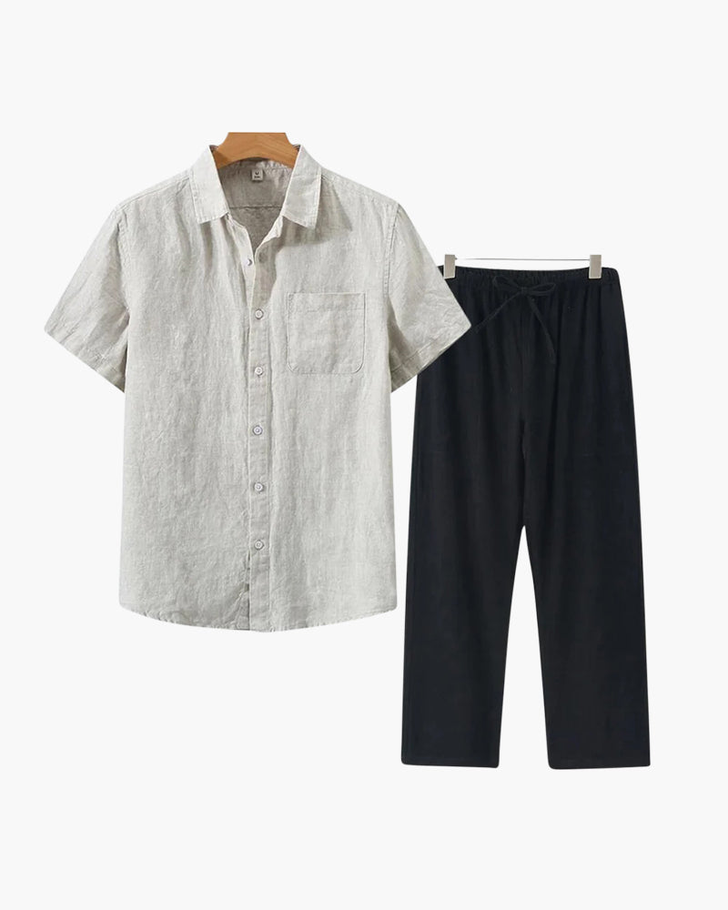 Old Money Linen Combo (Shortsleeve)