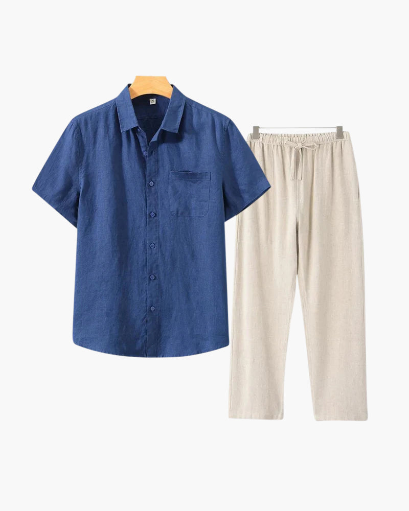 Old Money Linen Combo (Shortsleeve)