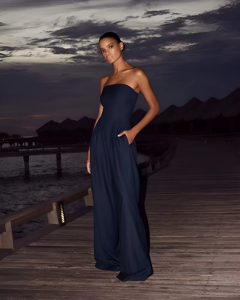 Sylvie - Strapless Jumpsuit